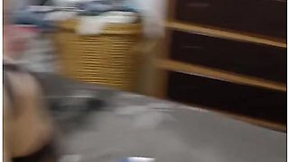 Wife Being Spitroasted By Her Husbands Friends While Hes Watching