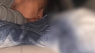 Mixed Lightskin Tattooed Chick Car Head