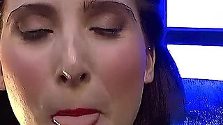 Gangbang Orgy - Blonde Babe Takes Multiple Cumshots Until She's Covered in Sperma