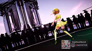 mmd cosplay doctor fuck hard big ass dildo ahegao cheating student  sex