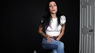 Teen Cute Italian Brunette Solo At