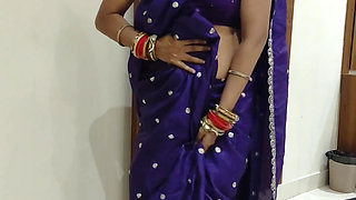 Hot Indian Wife in a Hotel Room with Her Boss