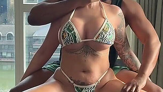 Sensual Oiled up Massage Turns Into Emmanuel's Jizz Gushing Out of My Pussy