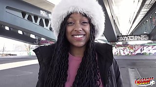 Vicky Black And Vicky Menage - No Condom Anal Sex At Pick Up Casting For Black Girl