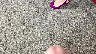 Vgq22 Aunty Sandra Allowing a Friend to Have Fun