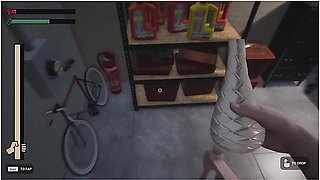 Stepmom Got Stuck In The Washing Machine Homemade Fisting With Various Toys