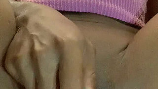 Teasing My Swollen Clit