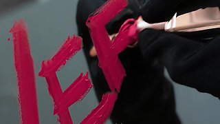 No One is As Flexible As a Ballerina Raise Her Tutu Skirt an