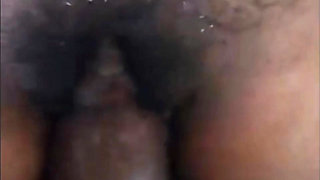 I lay down on the bed and stood up and fucked my stepdaughter.