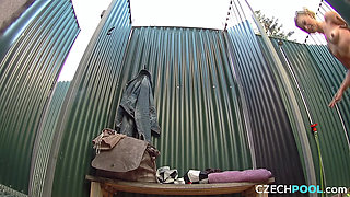 Czech Pool 2: Smoothly Shaved Blonde