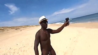 Double-Penetrated Hotwife MILF Beach Threesome