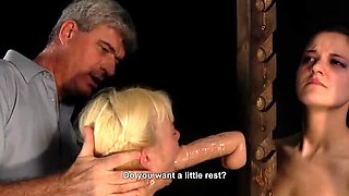 Young Slaves Obey Old Sugar Daddy in Extreme BDSM Foursome