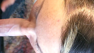Amazing Blowjob Makes Her Cum 4 Times and Me Once