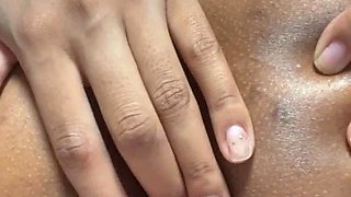 Hot Latina Flashing Her Tight Ass Up Close