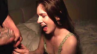 Hot Pearl's Perfect Date Ends with Sloppy Blowjob & Huge Cumshot - Amateur Redhead Babe