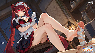 Isekai: Waifu Overlord Gameplay Part 13 - Room No. 69: Ruby's Foot Fetish Massage
