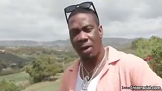 Cubbi Thompson Blows A BIG BLACK COCK And Rails It