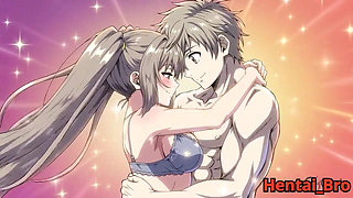 Sensual Silver-Haired Couple - Intimate Bedroom Passion