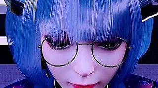 VR Glow-up: 3D Goddess Seduction - 3D Animation Hentai