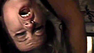 Rebecca - Hung Upside Down with Weights to Be Whipped