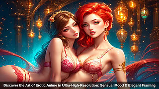 Discover the Art of Erotic Anime in Ultra High Resolution Sensual Mood Elegant Framing