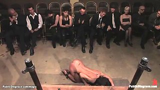 Bound and Fucked: Cecilia Vega in Public BDSM Theater