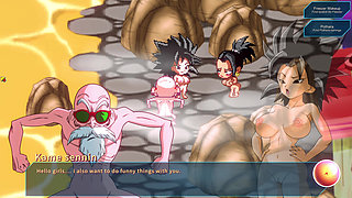 Kame Paradise Multiversex 3 - Looking for the camera to photograph the busty Bulma