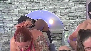 Swingers Gangbang - Behind the Scenes with Sammi and Crystal.
