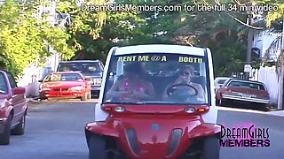 Wild spring breakers display strangers in key west