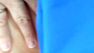 Leave My Cell Phone Recording My Stepmom While Cleaning the Sidewalk