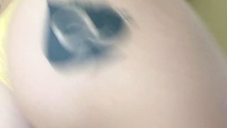 Amateur Jasmin stripping panties and masturbating