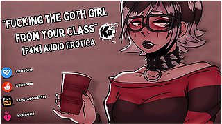 [f4m] The Goth Girl From School Finally Lets You Fuck Her
