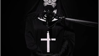 Italian Joi: The Blessing Of Milf Nun Ruber Flamma To Cum On Her Tits