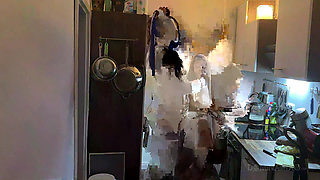 Kitchen Fisting Frenzy - Mature Sluts Stretched Wide Open