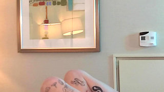 Eating Petite Tatted Teen's Pussy - Compilation 2