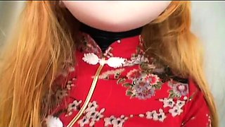 Kinky milf redheads anal solo dildo masturbation