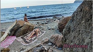 #2 Flashing My Pussy In Front Of A Guy In Public Beach