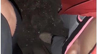 My Neighbor And I Masturbate In The Toilet At Night Until Orgasm - Ikasmoks
