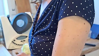 Squirting, Humiliation, and Kitchentool Insertion - a Hotwife/milf Gets Fucked Hard in Her Kitchen and on the Dining Table