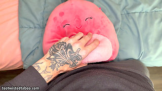 Sneaky Step Bro Stuffs Step Sis's Stuffy