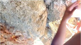 Famous Influencer Fucking On The Beach With Stranger Without Condom