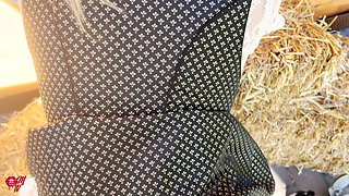 Hot Blonde German Girl in Dirndl Gets Fucked All Holes
