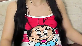 Innocent Teen Do Blowjob on Soft Cock Followed by Deepthroat Dildo X