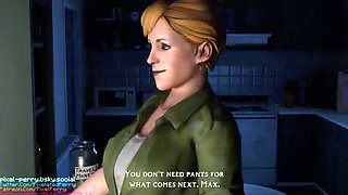 Life Is Strange MILF Anal Threesome - Hardcore Cowgirl Riding & Cum in Mouth