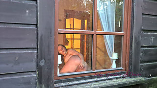 A Man Watched Me Masturbate Through the Window.