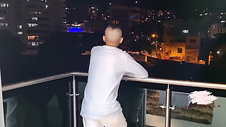 Teen Couple Have Rough Sex on the Stairs While Their Parents Are Out - Savannah Watson