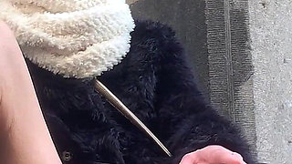 End of Winter Panty Flash