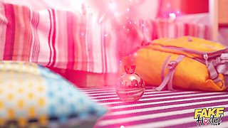 Hd sex with incomparable Yasmina Khan and Nuria Millan from Fake Hostel