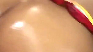 Dark skinned cheating Redhead with huge breasts and brunette hair is ready to get banged by a BBC