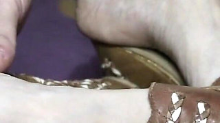 Perfect Feet Footjob in Sexy Clog!